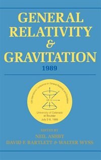 Front cover_General Relativity and Gravitation, 1989