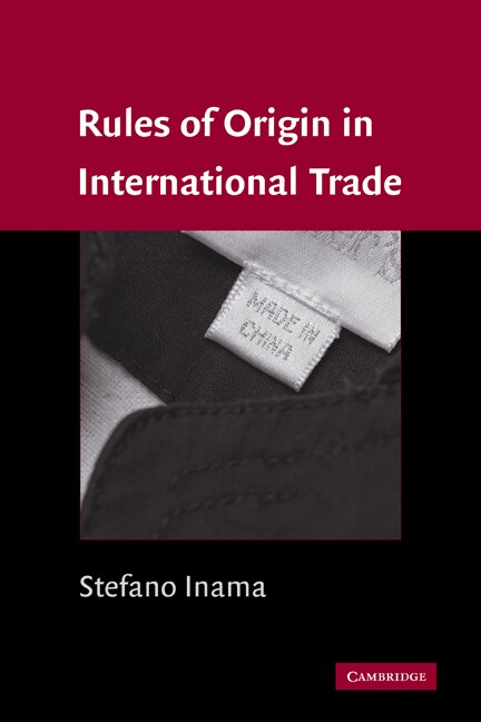 Front cover_Rules of Origin in International Trade
