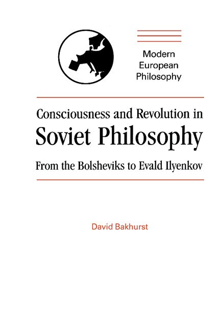 Couverture_Consciousness and Revolution in Soviet Philosophy