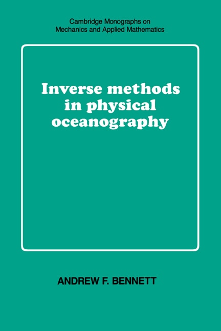 Front cover_Inverse Methods in Physical Oceanography
