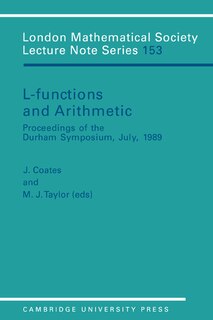 Front cover_L-Functions and Arithmetic