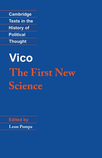 Couverture_Vico: The First New Science