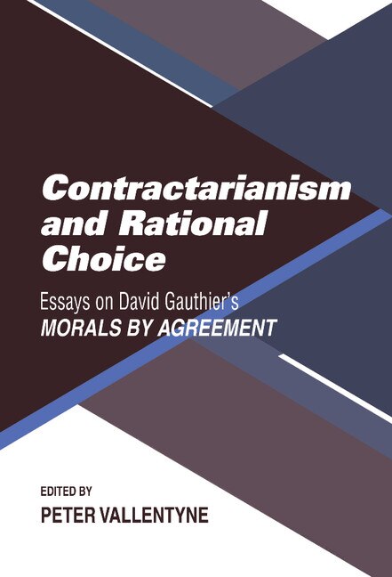 Couverture_Contractarianism And Rational Choice