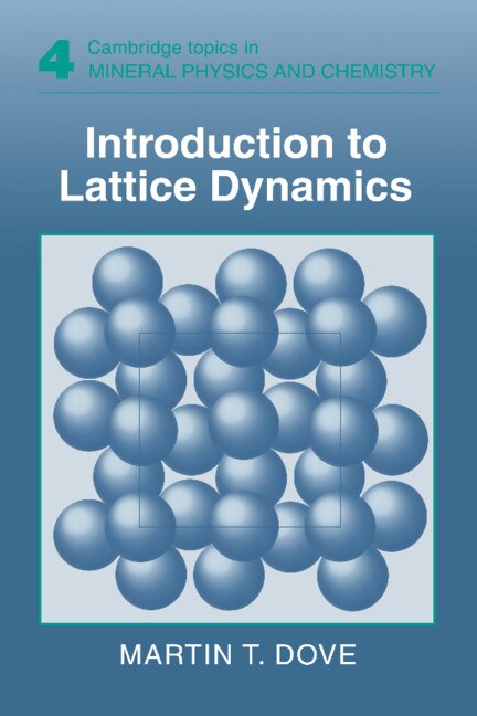 Front cover_Introduction to Lattice Dynamics