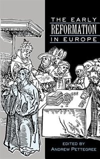 Front cover_The Early Reformation in Europe