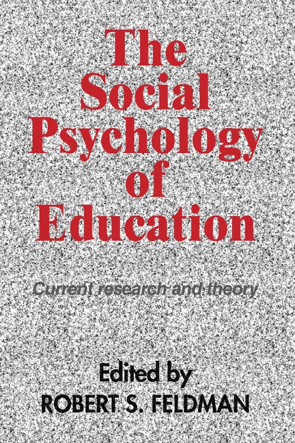 Front cover_The Social Psychology of Education