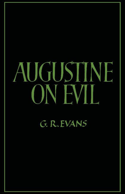 Front cover_Augustine On Evil