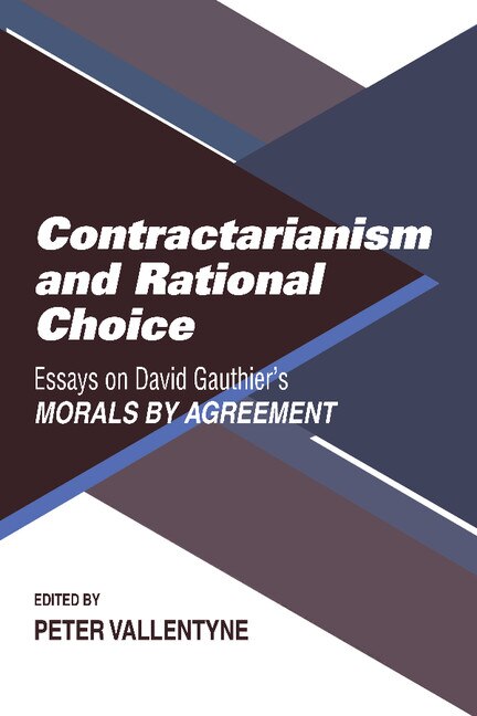Front cover_Contractarianism and Rational Choice