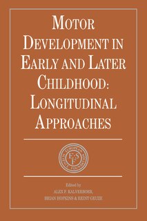 Front cover_Motor Development in Early and Later Childhood