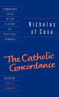 Front cover_Nicholas of Cusa: The Catholic Concordance