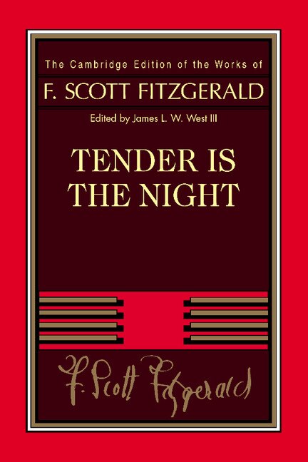 Couverture_Tender Is the Night
