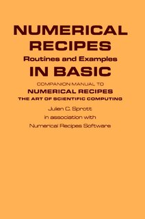Couverture_Numerical Recipes Routines And Examples In Basic (first Edition)