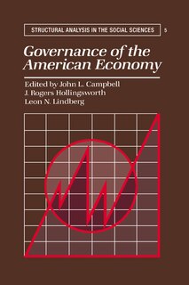 Front cover_Governance Of The American Economy