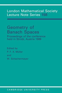 Couverture_Geometry of Banach Spaces
