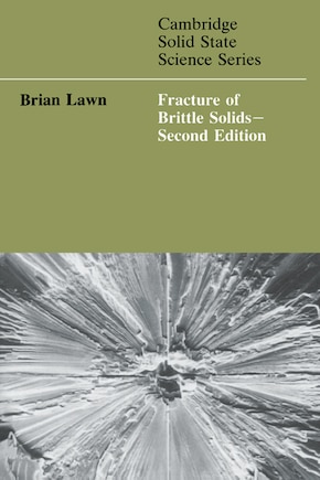 Fracture Of Brittle Solids