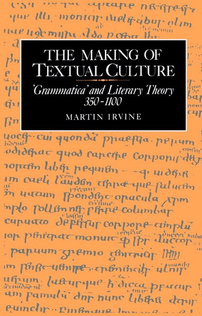 Front cover_The Making of Textual Culture