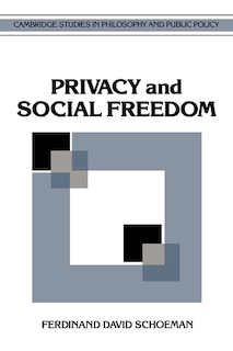 Front cover_Privacy and Social Freedom