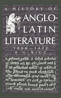 Front cover_A History of Anglo-Latin Literature, 1066–1422
