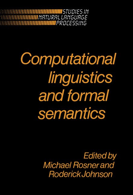 Couverture_Computational Linguistics and Formal Semantics