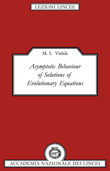 Couverture_Asymptotic Behaviour of Solutions of Evolutionary Equations