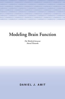 Front cover_Modeling Brain Function