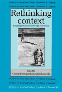 Front cover_Rethinking Context