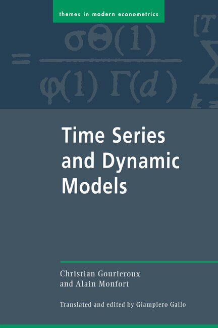 Front cover_Time Series And Dynamic Models