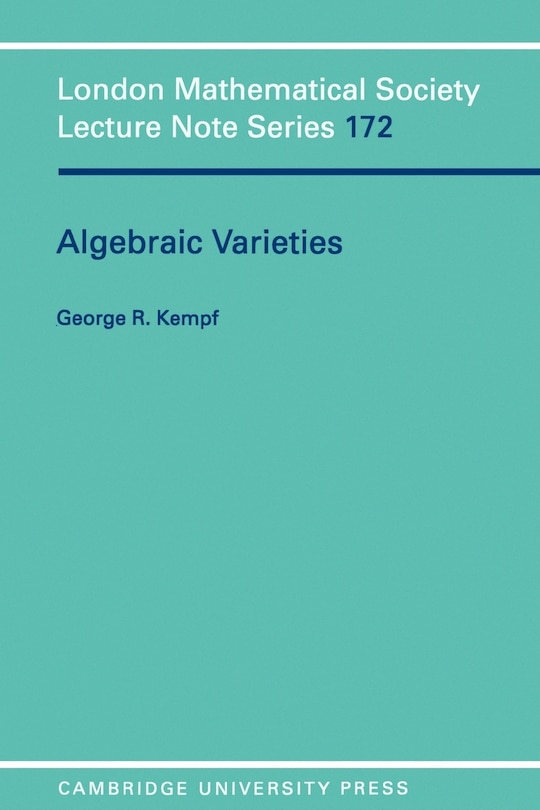 Front cover_Algebraic Varieties