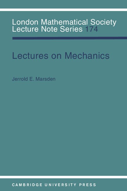Front cover_Lectures On Mechanics