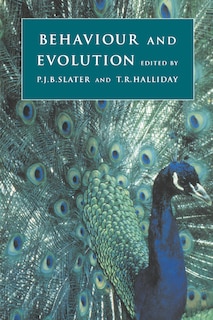 Couverture_Behaviour And Evolution