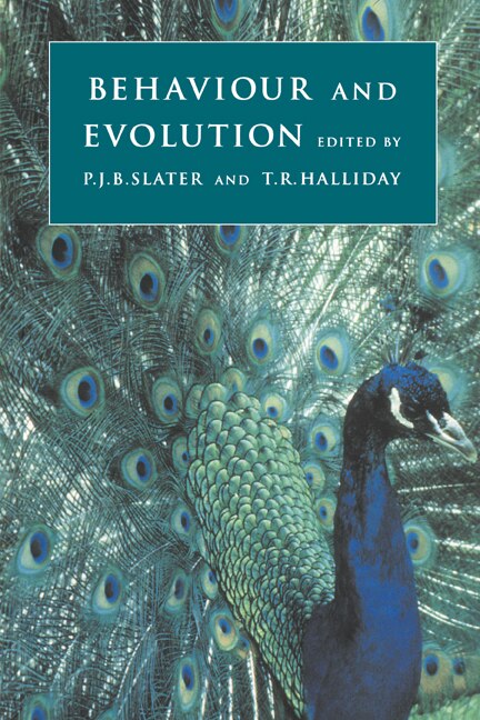 Couverture_Behaviour And Evolution