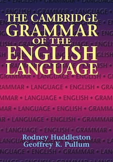 Couverture_The Cambridge Grammar of the English Language