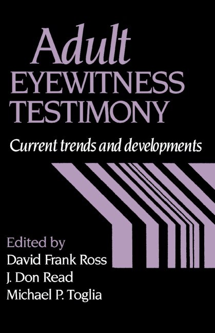 Front cover_Adult Eyewitness Testimony