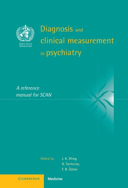 Couverture_Diagnosis And Clinical Measurement In Psychiatry