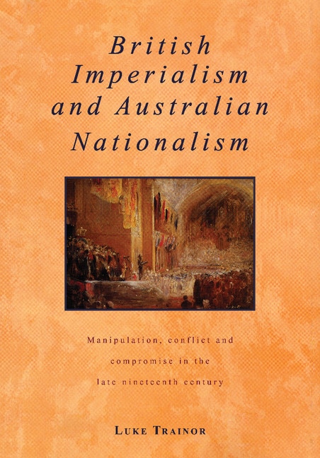 Front cover_British Imperialism and Australian Nationalism