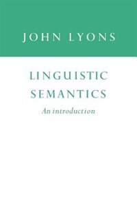 Front cover_Linguistic Semantics