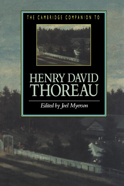 Front cover_The Cambridge Companion To Henry David Thoreau