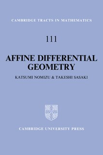 Front cover_Affine Differential Geometry