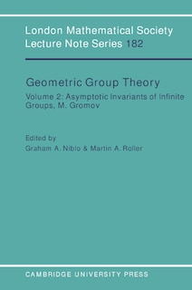 Front cover_Geometric Group Theory: Volume 2