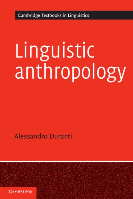 Front cover_Linguistic Anthropology
