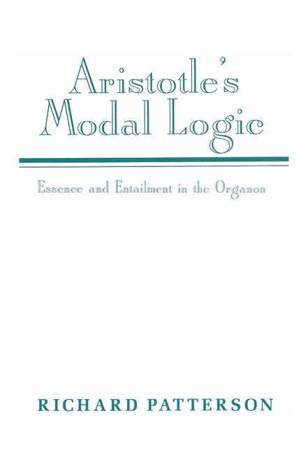 Front cover_Aristotle's Modal Logic
