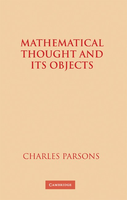 Couverture_Mathematical Thought and Its Objects