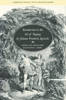 Couverture_Introduction to the Art of Singing by Johann Friedrich Agricola