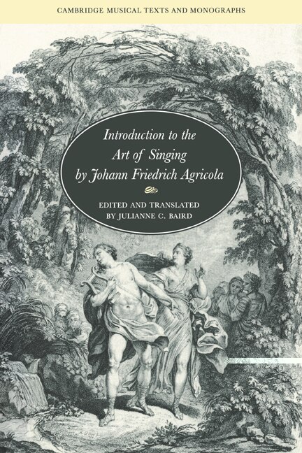 Couverture_Introduction to the Art of Singing by Johann Friedrich Agricola