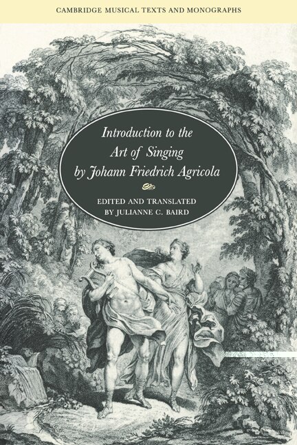 Introduction to the Art of Singing by Johann Friedrich Agricola