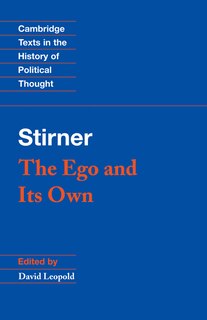 Front cover_Stirner: The Ego And Its Own