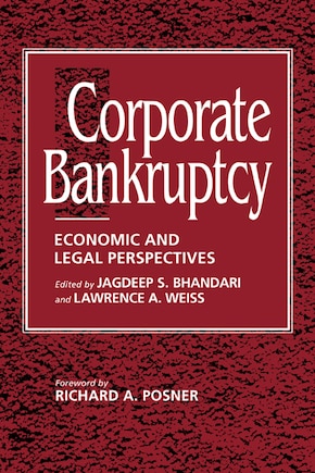 Corporate Bankruptcy: Economic And Legal Perspectives