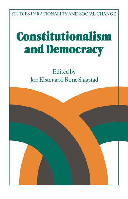 Front cover_Constitutionalism And Democracy