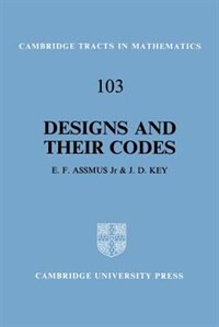 Designs And Their Codes