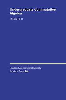 Front cover_Undergraduate Commutative Algebra